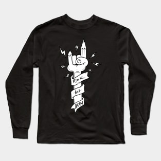 Rock and draw Long Sleeve T-Shirt